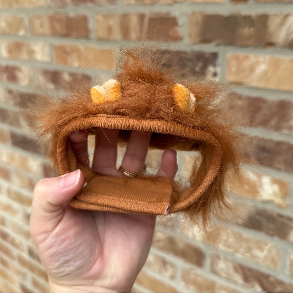 Lion Small Dog or Cat Costume Headband